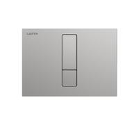 Placa de accionamiento LAUFEN AW103 INEO, 202x10x145mm, doble enrasado, acero inoxidable cepillado, H9001039280001