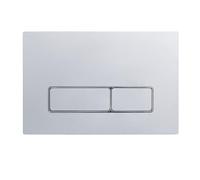 Placa de Accionamiento WC,con juego de varillas de descarga y marco de fijación,Tamaño Placa de Doble Descarga 245×162mm, Incluye Kit de Palanca de Descarga y Marco de Instalación. (D)