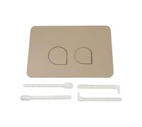 Placa de actuador de doble descarga blanca para cisterna oculta (caqui) | Compatible con UP300, funciona con UP320, se adapta a la serie Sigma, solución de readaptación fácil