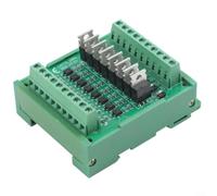Placa de Aumento para plc 8 Canales Salida NPN 5A 12/24V Placa | Salida NPN 5A, 12/24VCC, MOSFET importado, para baja para resistencia, pérdida mínima de corriente