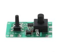 Placa de circuito impreso solar de 1,2 V con interruptor, 8 modos, fibra de vidrio, controlador solar, 38 x 25 mm, color verde, sensor de luz automático para 100 LED, NiMH, para regulador de carga de