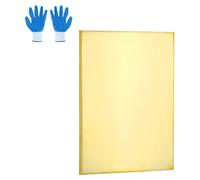 Placa de conexión, 4x50x100 mm, calidad H62, color dorado, 1 unidad