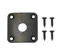 Placa de Conexión para Guitarra Eléctrica Metal Negro Curvada