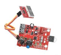 Placa de control de soldadura por puntos NY-D01 - para tiristor 40A-100A - Controlador de máquina de soldadura DIY AC9-12V con pantalla digital - Ajuste de corriente de tiempo - Terminales sin