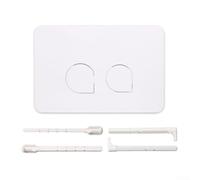 Placa de descarga diseñada para funcionar con Geberit UP300 UP320 y para todas las instalaciones de cisterna de las series 01 10 20 21 30 50 60 (blanco)