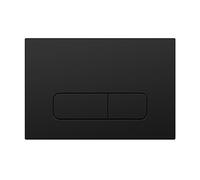 Placa de Descarga Negra Mate - Compatible con Geberit Duofix Sigma/Delta/Basic - Botón de Doble Descarga - Wunderbad