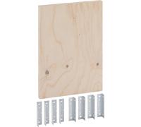 Placa de fijación Geberit Duofix universal para barras de apoyo y sujeción, 1 unidad.