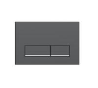 Placa de fijación para perfilería – Placa de montaje en latón/cromado – Compatible con Geberit UP300, UP320 y UP720 – Rectangular