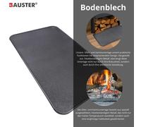 Placa de horno placa de suelo 80x49 cm placa de chimenea estufa placa de...