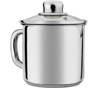 Placa de inducción, parrilla de gas y olla, todo en uno - 12 cm, 12 litros - Acero inoxidable