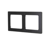 Placa de pared de aluminio en color negro, con diseño moderno y elegante. Fabricada con precisión alemana/francesa, incluye 2 llaves para un uso práctico. Perfecta para cualquier espacio.