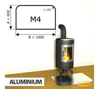 Placa De Suelo A Prueba De Chispas De Aluminio Para Estufas - M4