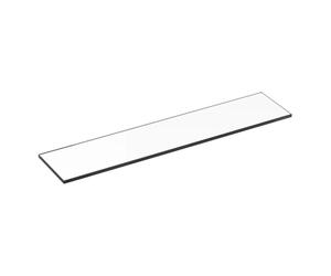Placa de vidrio KEUCO PLAN Cristallin, esmerilado en la parte inferior, 550x120mm, 14910005500