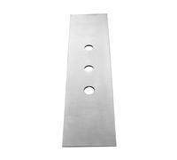 Placa decorativa Gessi de 3 agujeros para Secur Box, montaje en banco de baldosas, 01663030, Color: PVD de cobre