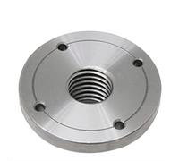 Placa frontal de mandril de torno de madera, rosca M33 X 3,5, placa frontal de brida, accesorios de herramientas de torneado for carpintería (Size : 3Inch M33X3.5)