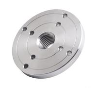 Placa frontal de torno de madera, brida de torneado de acero, adaptador de 8 TPI para disco de 2, 3, 4 pulgadas, montaje de mandril de montaje de torno, montaje de torno, placa de giro de metal (4