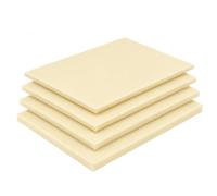 Placa Plástica ABS Termoplástica Para Fabricación Proyectos Manuales | Material resistente al impacto, fácil de fabricar, superficie lisa, compatible con CNC, soporte para termoformado