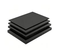 Placa Plástica ABS Termoplástica Para Fabricación Proyectos Manuales | Material resistente al impacto, fácil de fabricar, superficie lisa, compatible con CNC, soporte para termoformado