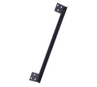 Placa protectora para cerradura de puerta en forma de L, de acero inoxidable, 2 mm, oculta daños en el marco, aumenta la seguridad, 17, 8 o 27, 9 cm, incluye cubierta y tornillos, cerradura inoxidable