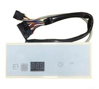 Placa receptora de CA de 11 núcleos para aire acondicionado de conducto Midea, circuito de control de repuesto con módulo de visualización de 5 cables para reparación de HVAC