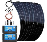 Placa Solar Flexible 200W 400W 800W Panel Solar Monocristalino Fotovoltaico