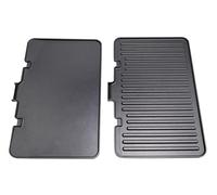 Placas de parrilla compatibles con/pieza de repuesto para Braun AS00006346 CG9140 CG9160 CG9167 MultiGrill 9 Pro parrilla de contacto