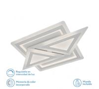 Plafon 169w 3000k, 4000k, 6500k blanco atria 5x74x48cm 22815 lm regula