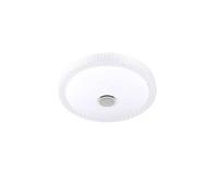 Plafon 72w Zaid 3000-4000-6500k Rgb Blan/transp Buetooth 9x50x50 Cm Remoto,reg.int.memoria.altavoz 5760lm