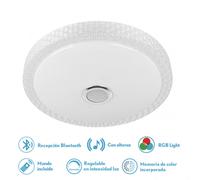 Plafon 72w zaid 3000-4000-6500k rgb blanransp buetooth 10x50x50 cm r