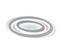 Plafon acrilico color blanco serie savínia 52cm