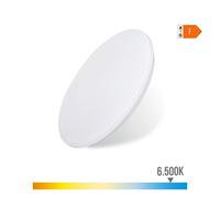 PLAFON/APLIQUE LED DE SUPERFICIE 12W 6500K Ø26,5x5,7cm EDM
