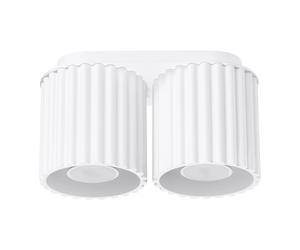 Plafón Aura 2 GU10 Blanco