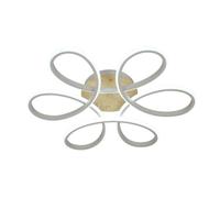 Plafon bandeira 130w 3000-4000-6500k blanco/haya 14300 lm c/remoto,me