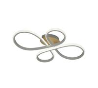 Plafon bandeira 88w 3000-4000-6500k blanco/haya 9680 lm c/remoto,memo