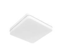 Plafón bismuto cuadrado 1x18w led 1620lm 6500k l.15xan.15xal.3,5cm bl