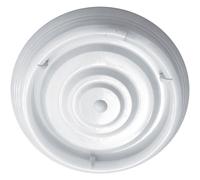 Plafón circe redondo con uña 1xg10q t9 circ. al.9xd.46cm blanco