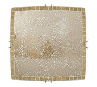 Abrila Tenor Ámbar - Plafón Clásico 10X40x40 Cm