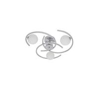 Fabrilamp Plafón moderno Abrila Conil 3 luces 3xG9 Cromo