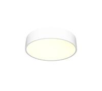 Plafón de formato redondo led en blanco modelo bilac de interlusa
