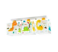 Plafón de techo 3 luces infantil Dinos Dinosaurios Multicolored