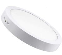 Plafon de Techo LED 25W 2500lm Downlight Blanco Frío 6000k-6500k Circular Φ285mm Superficie Panel LED Iluminacion Para Sala de Estar,Comedor,Dormitorio,Oficina ONSSI LED