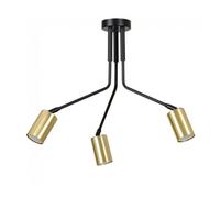 Plafón de techo norber (3 luces) moderno