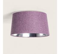 LEDKIA LIGHTING Plafón de Techo Tela Nelinha para Cocina, Comedor, Habitación Violeta