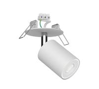 Plafón empotrable WAIKA blanco mate incl. LED GU10 (blanco cálido 7,6W 1103lm