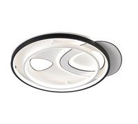 Plafon evora triang negro/blanco 160w 3000-4000-6000k 7x45x52cm 13600