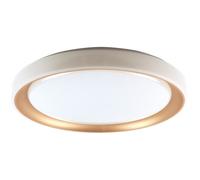 Plafón kigali 72w led 3000-4000-6000k blanco/oro