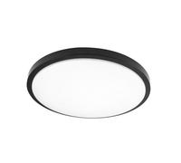 Plafon kirat 36w 3000-4000-6500k blanco/negro 3528lm 7,5x39x39cm c/rem
