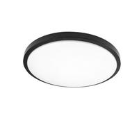 Plafon kirat 60w 3000-4000-6500k blanco/negro 5880lm 8x49x49cm c/remot
