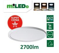 Plafón LED 22wcct-o-w IP54 redondo 2700lm AZPO 31516