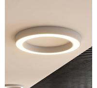 Plafón LED Arcchio Sharelyn, Ø 80 cm, blanco, atenuable